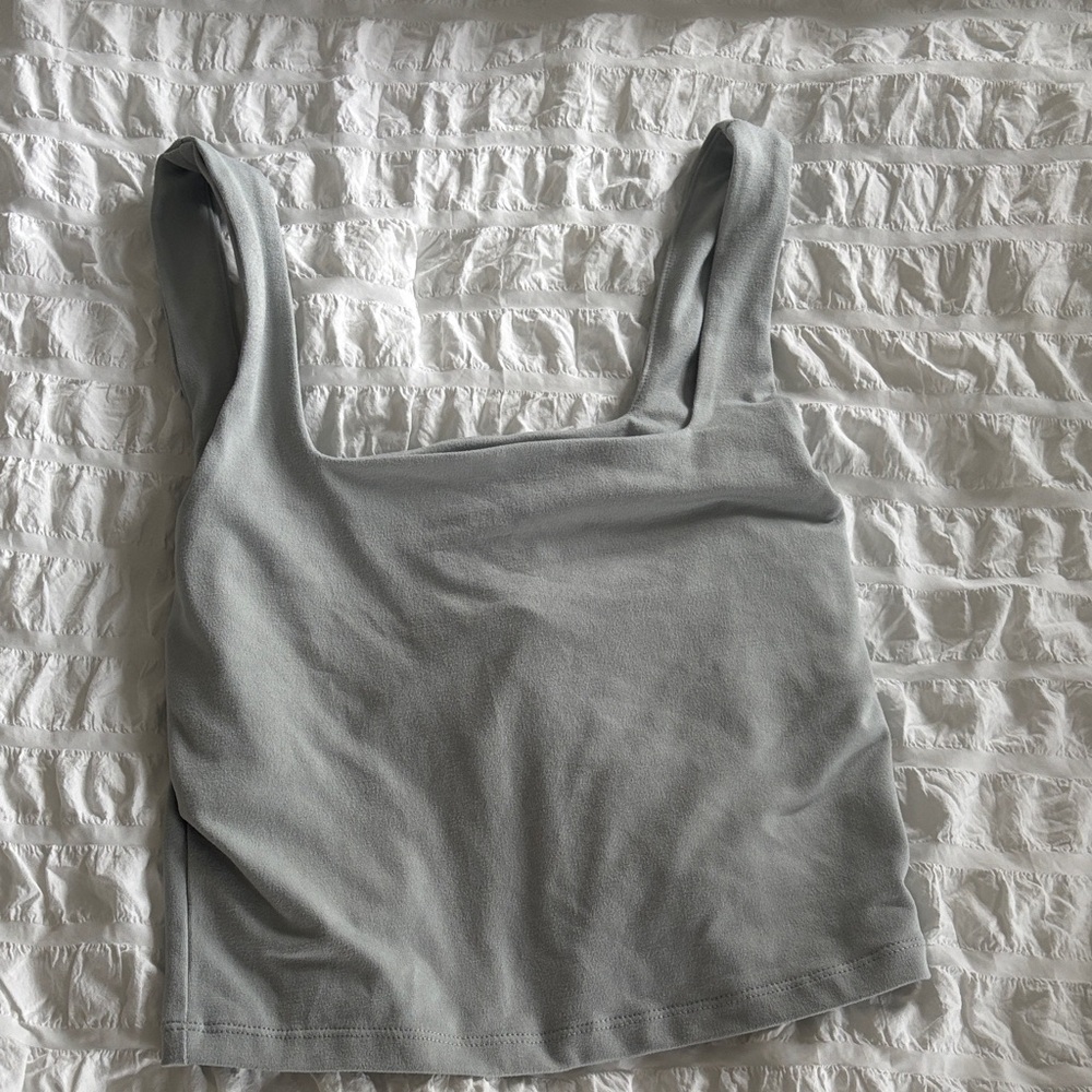 Gray Women's holister S Tank Top